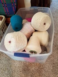 Cotton cone yarn for Passap knitting machine