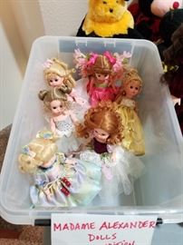 Madame Alexander dolls in great shape