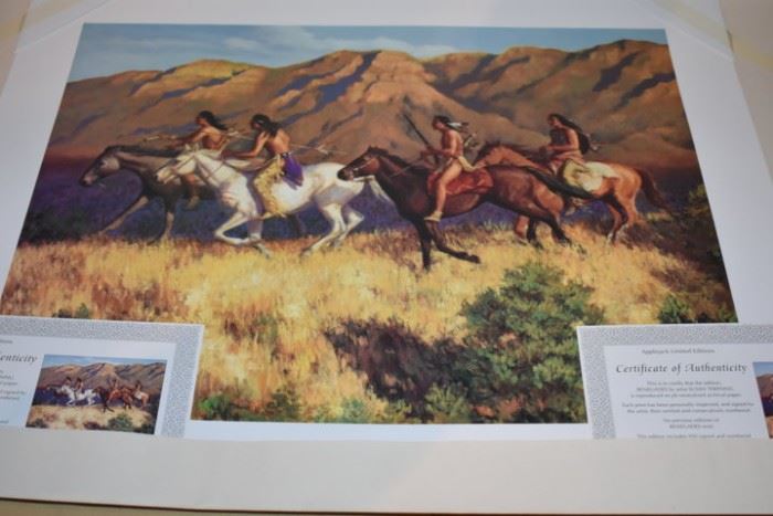 Art - Renegades by Artist Susan Terpning - (64 of 950) with Cert of Authenticity