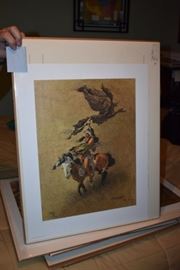 Art - "Robe Signal" by Artist Frank McCarthy, Double Signed, (12 of 850) - with Cert of Authenticity