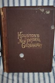 Antique Book - Houston's New Physical Geography - 1897