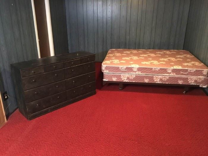 Bed and Dresser