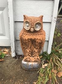 concrete owl