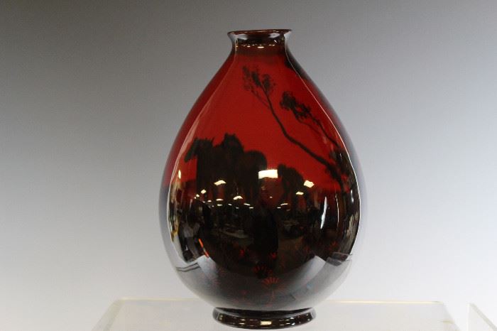 Royal Doulton FLAMBE Vase 
