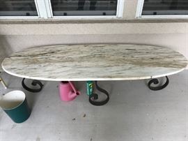 Marble Top Table