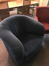 Rocking Glider Barrel Chair