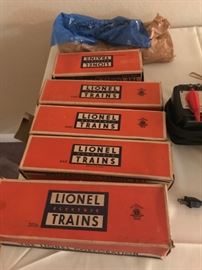 Vintage Lionel Train Set with original boxes
