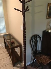 Barley Twist Coat Rack