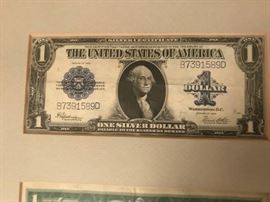 key 1923 silver certificates (3) Crisp and bright