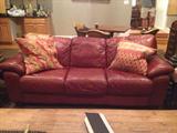 Leather sofa
