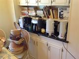 cook books and small appliances
