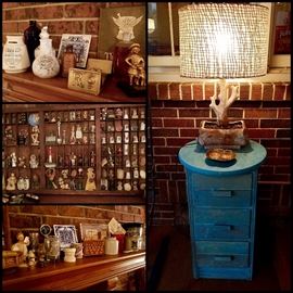 Vintage Pharmacy, Miniatures, Bottles, Collectibles, Lighting & More