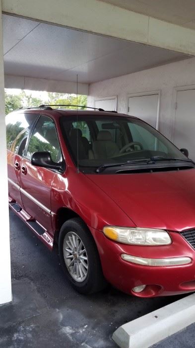 AVAILABLE FOR PRE-SALE....2001 Chrysler Town & Country LXI Mini Van with 122000 miles in good condition.  Runs great with cold A/C.  