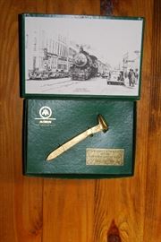 New Albany & Salem Monon Line (1853-1994) Gold Railroad Spike