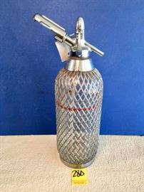 Vintage NTG Seltzer Bottle