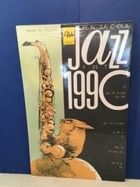 Pensacola Jazz Fest 1990 Poster