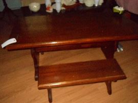 CHILD 2 BENCH TABLE