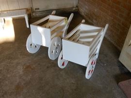 wood carts