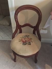 Needlepoint Parlor Chair
