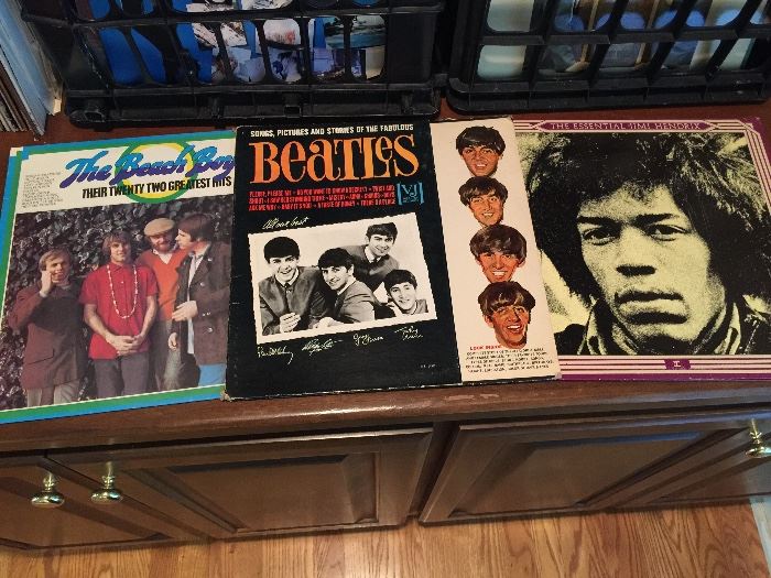 The Beach Boys, Beatles, Jimi Hendrix