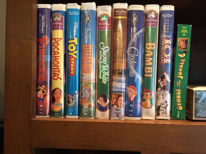 Vintage Disney VCR Classics