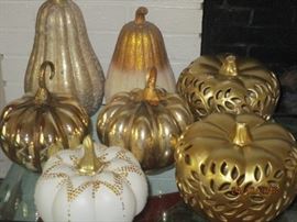 pumpkins and gourds 