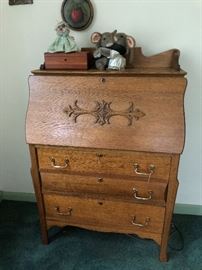 Antique Slant Front Desk