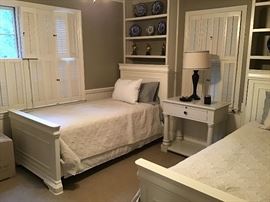 PAIR OF TWIN BEDS