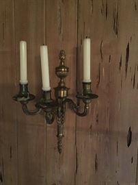 PAIR OF SCONCES
