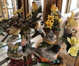 Asst Homeco Bird Figurines