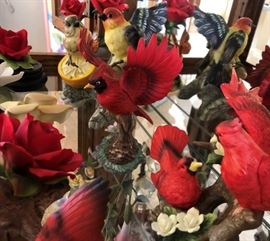 Asst Homeco Bird Figurines