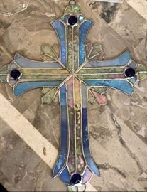 Stained Glass Cross 