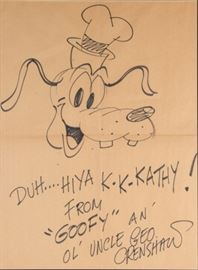 George Crenshaw, Goofy sketch