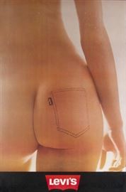 Levis advertising poster by Ida van Bladel