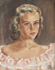 Margaret Keane, Portraits of a girl