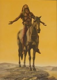 photograph of a Native American