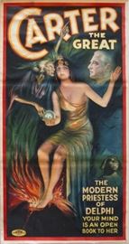 vintage Carter the Great magicians poster