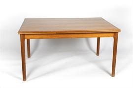 Danish Modern extension dining table