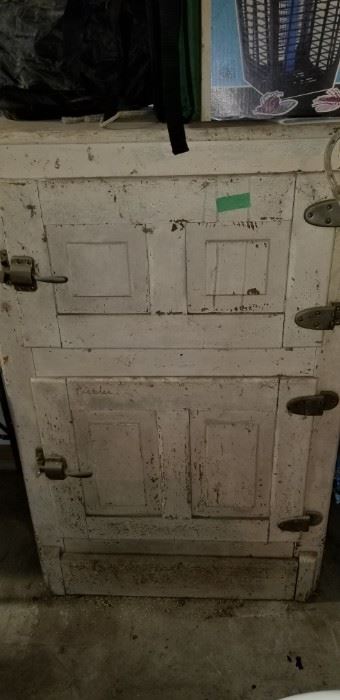 Antique Ice Box in need of some restoration