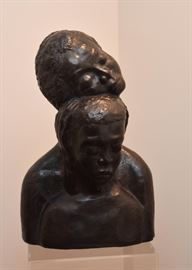 $200 - "Birmingham" Sculpture by Nettie Nechine (Approx. 21" H) 
