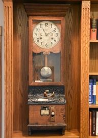 $400 - Antique / Vintage International Time Recording Company Punch Clock