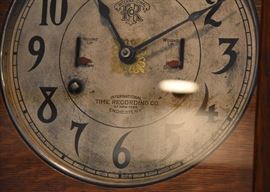 $400 - Antique / Vintage International Time Recording Company Punch Clock