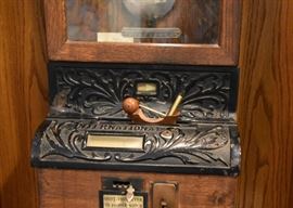 $400 - Antique / Vintage International Time Recording Company Punch Clock