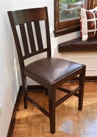 $200 for all 4 - Set of 4 Slat Back Side Chairs (4 of these)