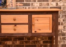 $200 - Rustic Style Console Table / Cabinet