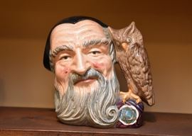 SOLD - Large Toby Mug - Merlin