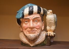 SOLD - Large Toby Mug - The Falconer