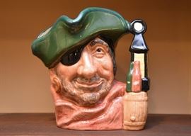 SOLD - Large Toby Mug - Pirate