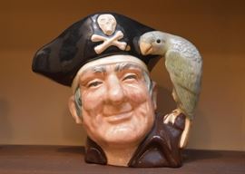 SOLD - Large Toby Mug - Long John Silver