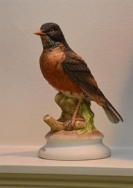 Robin Bird Ceramic Figurine